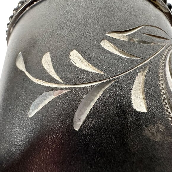 Antique Queen City Silver‎ Co 9027 Quadruple Plate Sterling Cincinnatus Etched - Picture 11 of 16